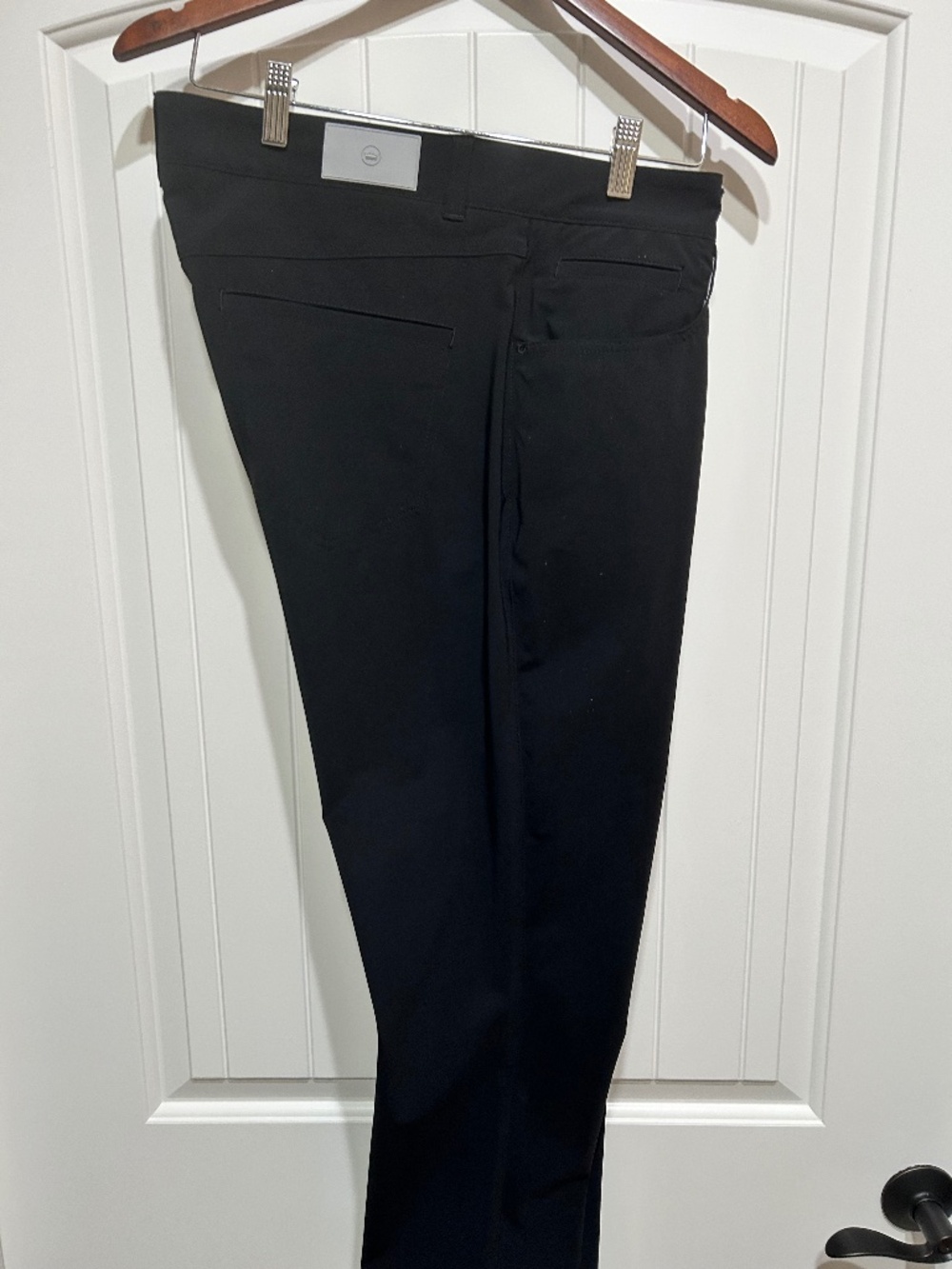 Peter Millar Bingham 5 Pocket Pants, Size 36, $30, Original $198, Black